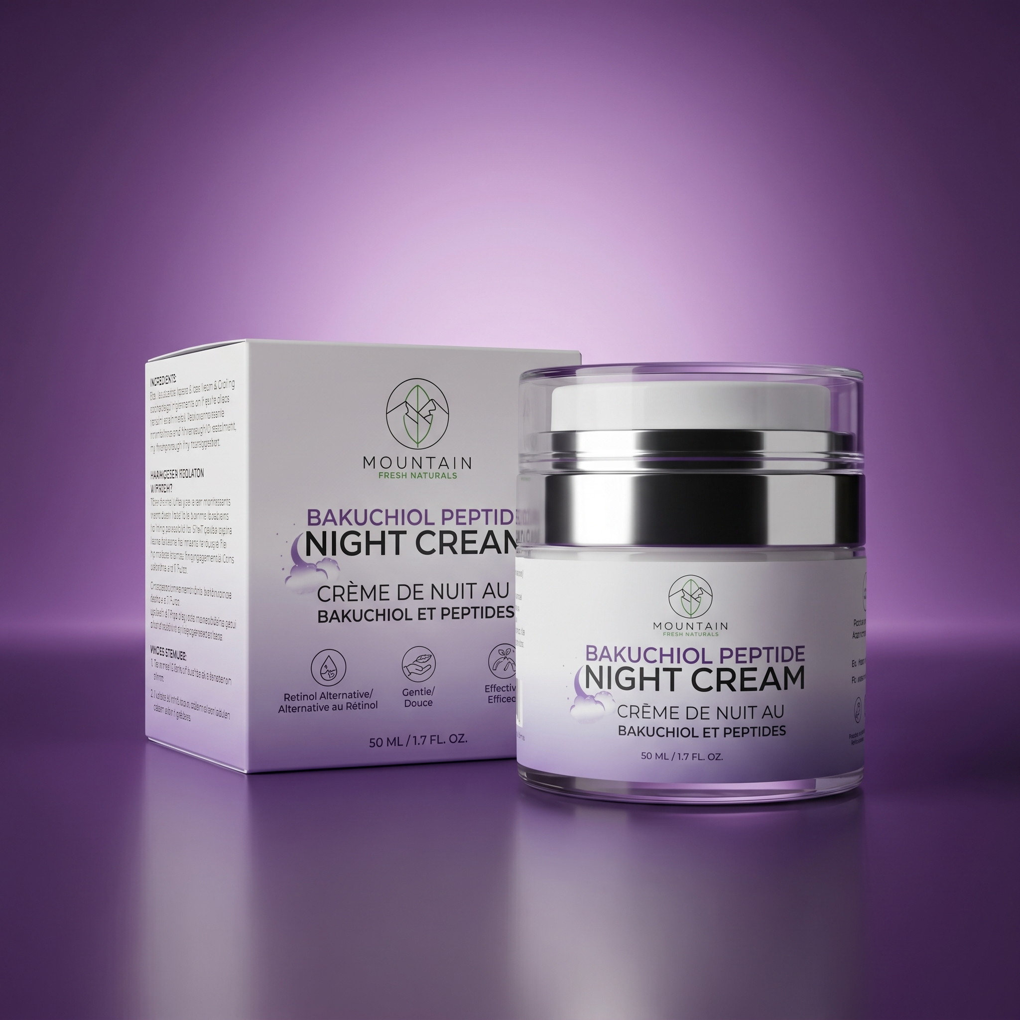 Bakuchiol Peptide Night Cream