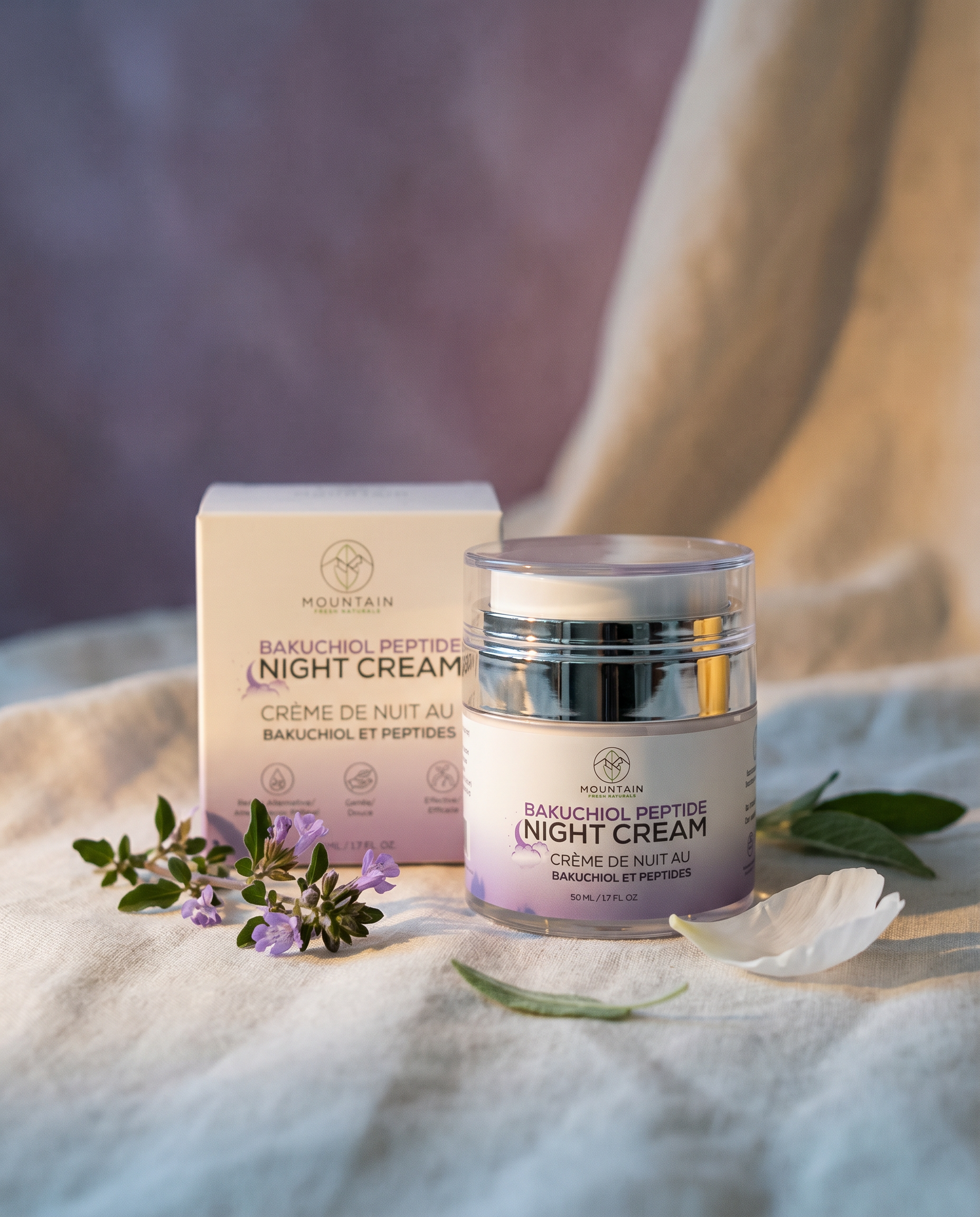 Bakuchiol Peptide Night Cream