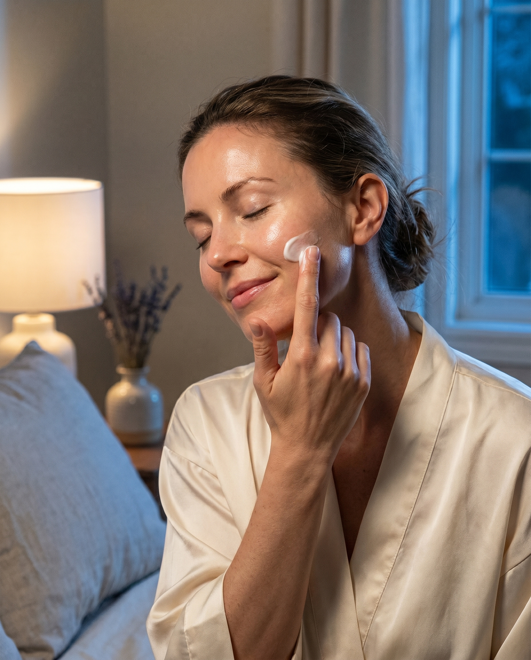 Bakuchiol Night Cream — application