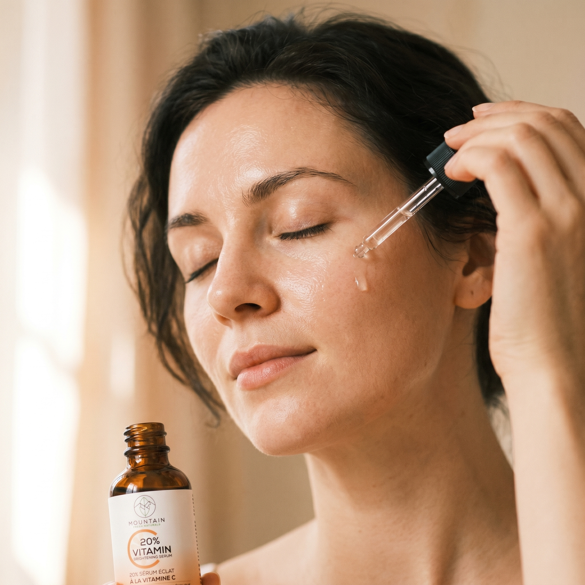 Vitamin C Serum — application